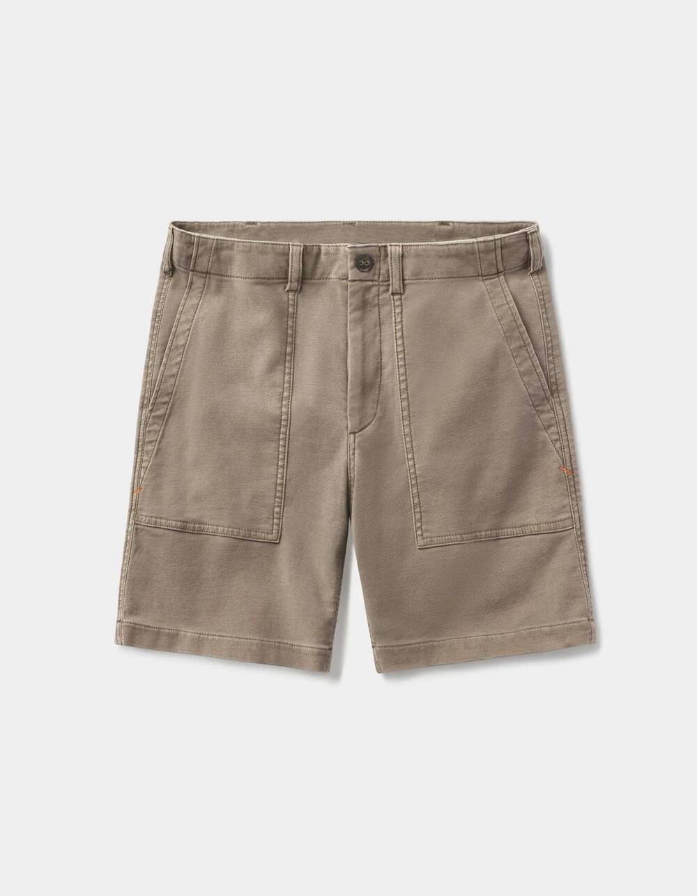 NEW THE NORMAL BRAND men's comfort terry utility short in taupe